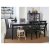 IKEA Обідній стілець INGOLF Чорний (ИКЕА ИНГОЛЬФ) 60217822 фото - 2