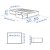 Ліжко NORDLI - 13 IKEA Ліжко NORDLI (ИКЕА НОРДЛИ) 80372789 фото - 13