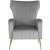 Кресло мягкое Mebel Elit DIANA Welur Серый - 3 Кресло мягкое Mebel Elit DIANA Welur Серый ME.DIANA/P/ZL/V/FW фото - 3