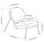IKEA VEINGE (ИКЕА ВЕНГ) 90565160 фото - 4