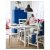 Розкладний обідній стіл NORDVIKEN Білий - 8 IKEA Розкладний обідній стіл NORDVIKEN Білий (ИКЕА NORDVIKEN) 90368715 фото - 8