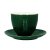 Чашка с блюдцем Homla ELLIE 230 мл | Зеленый 164308 фото - 3