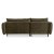 Розкладний диван Mebel Elit ARCO Оливковий MLK.ADEL/OVERTHEHORIZON38/NAR фото - 3