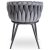 Обеденный стул Mebel Elit ELENA Welur Серый ME.ELENA/P/V/K фото - 4