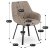 Обеденный стул поворотный Mebel Elit LUNA Boucle Коричневый ME.LUNA/BR/TB/K фото - 6