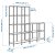 Стелаж VITTSJO Чорний - 8 IKEA Стелаж VITTSJO Чорний (ИКЕА ВИТШО) 79294542 фото - 8