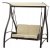 Садова гойдалка Garden Line 166x130x170 см Бежевий Садова гойдалка Garden Line 166x130x170 см Бежевий KRE3132