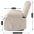 Кресло мягкое раскладное с реклайнером Mebel Elit ARTURO Velvet Бежевый - 17 Кресло мягкое раскладное с реклайнером Mebel Elit ARTURO Velvet Бежевый ME.ARTURO/BZ/SZTR/FW фото - 17