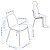 IKEA Обідній стілець LIDAS Чорний (ИКЕА ЛИДАС) 49505560 фото - 9