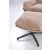 Кресло мягкое поворотное с подставкой Halmar PESTO Бежевый V-CH-PESTO-FOT-BEŻOWY фото - 8
