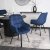 Обеденный стул поворотный Mebel Elit LUNA Welur Синий ME.LUNA/GR/V/K фото - 8