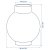 IKEA GLANSGRAN (ИКЕА ГЛАССГРАН) 80607306 фото - 6