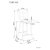 Барный стул Signal CHIC H-2 Welur Черный CHICH2VCC фото - 5
