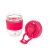 Кружка для воды Homla IDEUS 0,35 л | Розовый / Прозрачный 215562 фото - 2