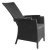 Садове крісло Keter VERMONT Графіт 238452 фото - 2