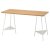 IKEA Письмовий стіл ANFALLARE/TILLSLAG Білий (ИКЕА АНФАЛЛАРЕ/ТИЛЛШЛАГ) 19417739