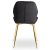 Обідній стілець Mebel Elit IRYS Welur 2 Чорний - 4 Обідній стілець Mebel Elit IRYS Welur 2 Чорний ME.IRYS/CZ/ZL/V/K фото - 4