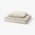 IKEA Комплект постільної білизни SOLFIBBLA 150х200 см Бежевий (ИКЕА СОЛЬФИББЛА) 50610956