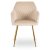 Обеденный стул Mebel Elit SHANE Welur Кремовый - 2 Обеденный стул Mebel Elit SHANE Welur Кремовый ME.SHANE/KR/ZL/V/K фото - 2