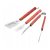 Аксессуары для гриля Garden Line BBQ0940 3 шт Коричневый Аксессуары для гриля Garden Line BBQ0940 3 шт Коричневый BBQ0940