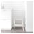 IKEA Табурет-сходи BEKVAM Білий (ИКЕА BEKVÄM) 40178888 фото - 2