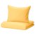 IKEA Комплект постельного белья NATTSVARMARE 150x200 см Желтый (ИКЕА НАТЦВАРМАРЕ) 80529337