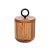 Контейнер Homla HARDIE 9x13,5 см Дерево 229166