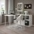 IKEA Стеллаж с столом KALLAX/LINNMON Белый (ИКЕА КАЛЛАКС/ЛИННМОН) 29481701 фото - 3