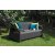 Садовий диван Keter CORFU LOVE SEAT MAX Графіт 258975 фото - 2