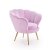 Крісло м'яке Halmar Amorino Розовый V-CH-AMORINO-FOT-FIOLETOWY