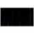 Розкладний обідній стіл Signal MONCLER SAHARA NOIR Marmur Чорний MONCLERCC160 фото - 5