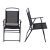 Складаний садовий стілець Kontrast LIMA Чорний 5.03.212979 фото - 7