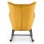 Кресло-качалка мягкое Halmar BAZALTO Горчичный V-CH-BAZALTO-FOT-MUSZTARDOWY фото - 7