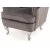 Дитяче крісло Signal Lili Velvet | Сірий / Сріблястий (Bluvel 14) LILIVSZS-P фото - 3