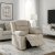 Кресло мягкое раскладное с реклайнером Mebel Elit ARTURO Welur Бежевый ME.ARTURO/BZ/V/FW фото - 12