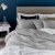 IKEA Комплект постельного белья BERGPALM 200x200 см Серый (ИКЕА БЕРГПАЛМ) 70423242 фото - 10