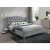 Ліжко Signal Aspen Velvet | 160х200 / Дуб / Сірий (Bluvel 14) ASPENV160SZD