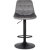Барний стілець Mebel Elit ARCOS 2 Welur Сірий ME.ARCOS2/P/V/H фото - 2