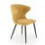 Обідній стілець Halmar K496 Гірчичний - 2 Обідній стілець Halmar K496 Гірчичний V-CH-K/496-KR-MUSZTARDOWY фото - 2