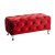 Скамья Signal Hestia Velvet | Бордовый / Серебристый (Bluvel 59) HESTIAV59S-P