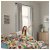 IKEA Комплект постельного белья BRUKSVARA 150х200 см Принт (ИКЕА БРУКСВАРА) 70573825 фото - 6