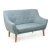 Диван Signal Nordic 2 | Мятный (Cablo 10) NORDIC2CABLO10-P фото - 6