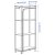 IKEA Стелаж з чохлом HYLLIS Сріблястий (ИКЕА ХИЛЛИС) 99291745 фото - 10