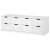 IKEA Комод NORDLI (ИКЕА НОРДЛИ) 59239504