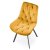 Обідній стілець поворотний Halmar K519 Гірчичний V-CH-K/519-KR-MUSZTARDOWY фото - 7