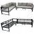 Комплект садовой мебели Kontrast GLOBO Серый 5.05.14164 фото - 7