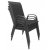 Садовый стул Kontrast MAJORKA Черный - 3 Садовый стул Kontrast MAJORKA Черный 5.03.27064 фото - 3