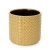 Кашпо Homla RATTAN 16x14,5 см | Горчичный 206327