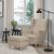 IKEA Крісло м'яке з пуфом STRANDMON Бежевий (ИКЕА СТРАНДМОН) 79483905 фото - 8