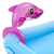 Надувной детский бассейн Bestway 53052 FANTASTIC AQUARIUM 239х206x86 см Голубой BES53052 фото - 10